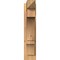 Ekena Millwork Balboa Smooth Arts and Crafts Outlooker, Western Red Cedar, 5 1/2"W x 18"D x 26"H OUT06X18X26BOA03SWR - alternate 3